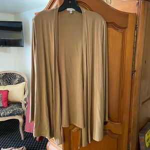 Camel tan cardigan